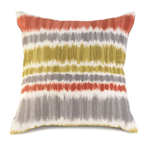 Warm Sun Striped Pillow