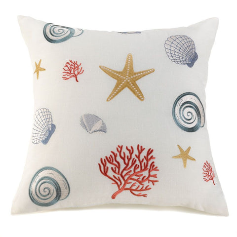 Seashells Decorative Pillow