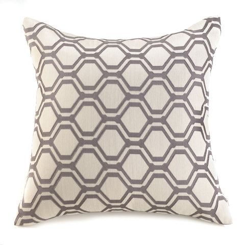 Hexagon Geometric Throw Pillow