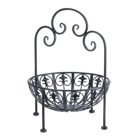 Fleur-de-lis Standing Bowl