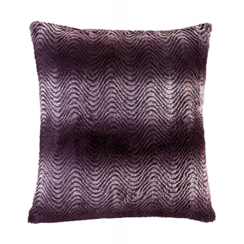 Orchid Ombre Fur Pillow