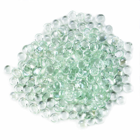 Two Pounds Clear Flat Marbles