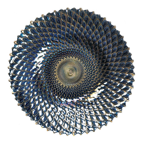 Iridescent Large Decorative Plate