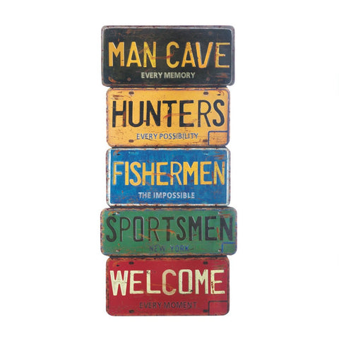 Man&#39;s Cave Wall Decor