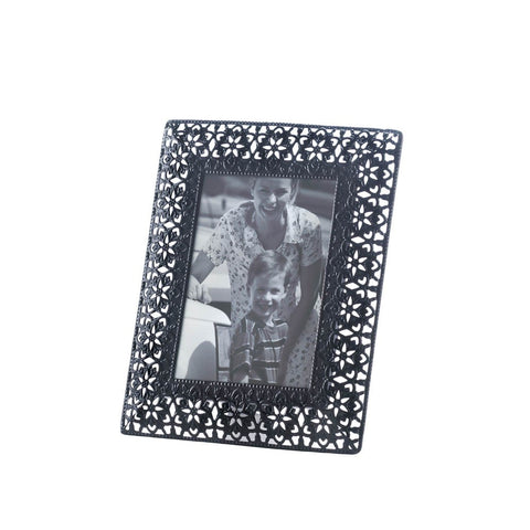 Moroccan Cutout Flowers Frame Medium