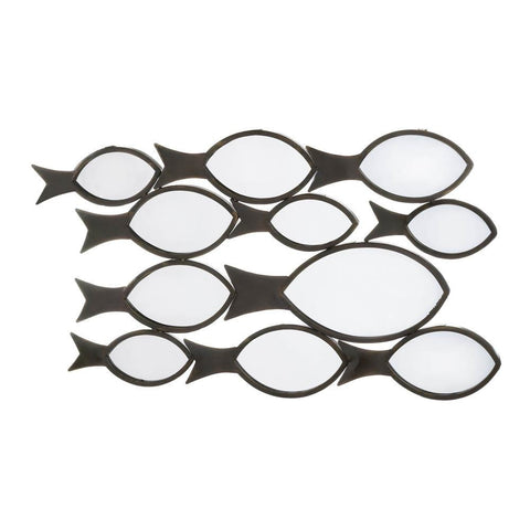 School Of Fish Wall Mirror
