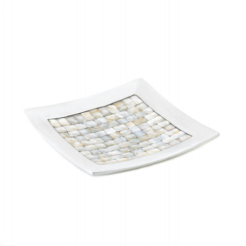 Mother Of Pearl Mosaic Dish