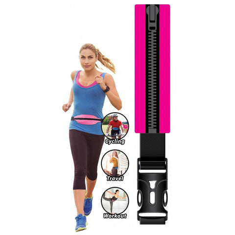 Running And Workout Belt - Pink