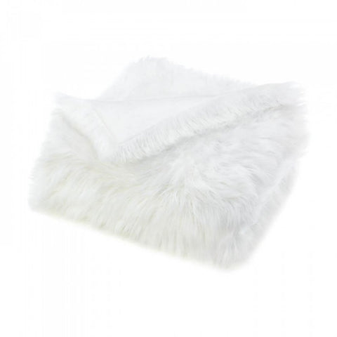 White Fur Blanket