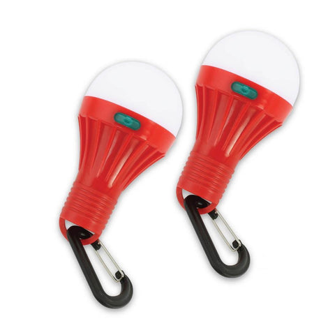Led Bulb Lights- Set Of 2 - Red