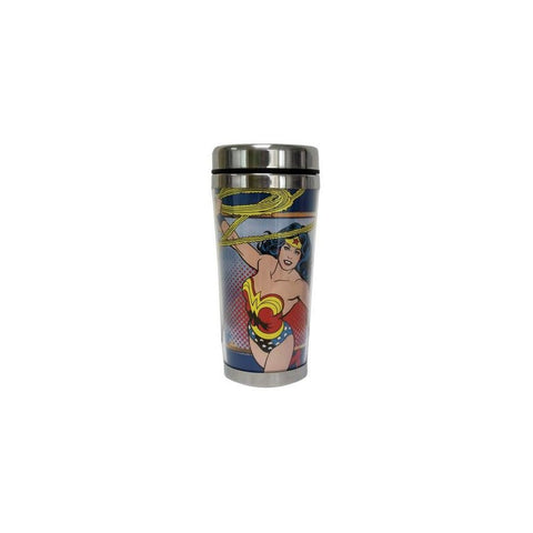 Wonder Woman Dc Comics 16 Oz. Travel Mug