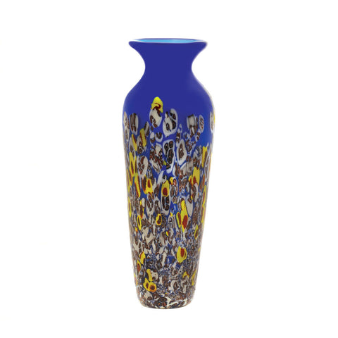 Royal Blue Art Glass Vase
