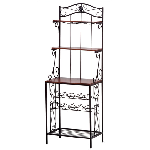 Bakers Style Wine & Glass Rack