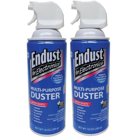 Endust Electronics Duster (10oz; With Bitterant #152; 2 Pk)