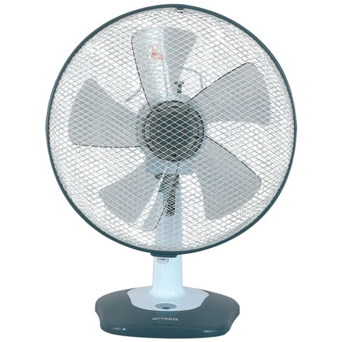 Optimus 12&#34; Oscillating Table Fan With Soft Touch Switch