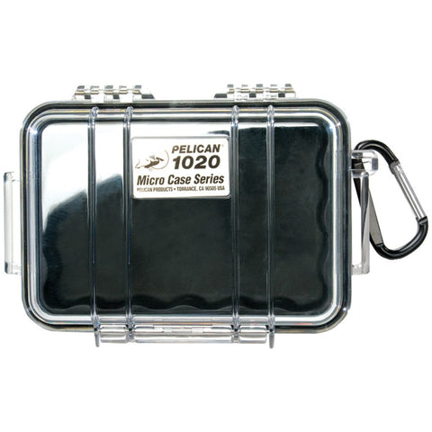 Pelican 1020 Micro Case (black And Clear)