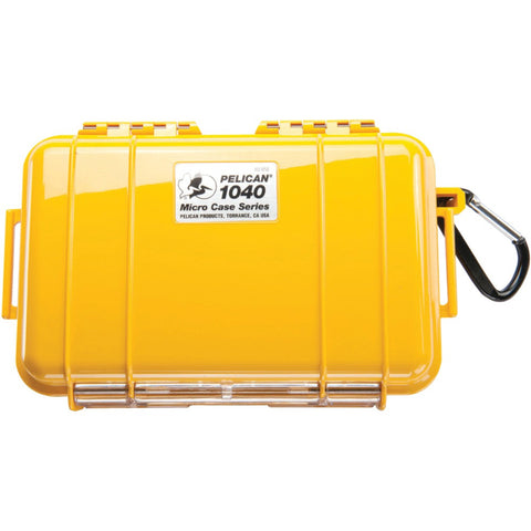 Pelican 1040 Micro Case (yellow And Solid)