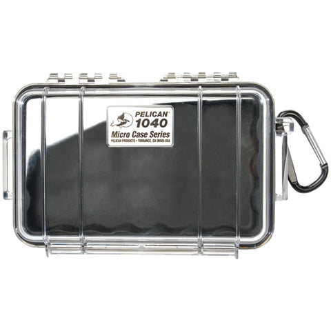 Pelican 1040 Micro Case (black And Clear)