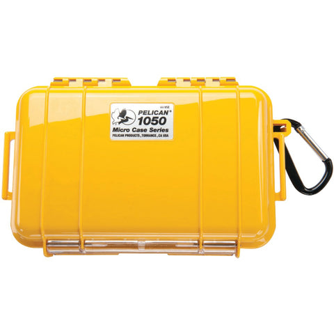 Pelican 1050 Micro Case (yellow And Solid)
