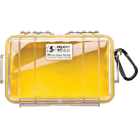 Pelican 1050 Micro Case (yellow And Clear)
