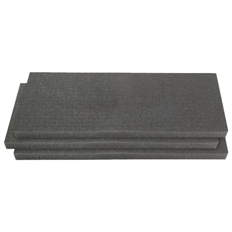 Pelican 1751 3-piece Solid Replacement Foam Set For 1750 Case