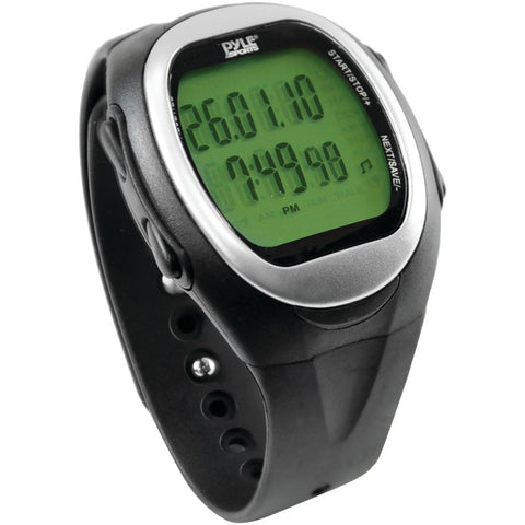 Pyle Speed & Distance Watch For Running Jogging & Walking