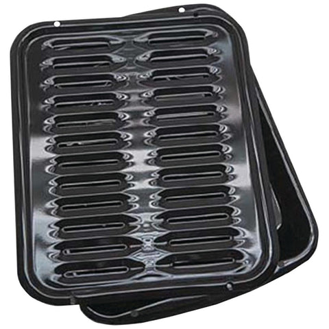 Range Kleen Porcelain Broiler Pan & Grill