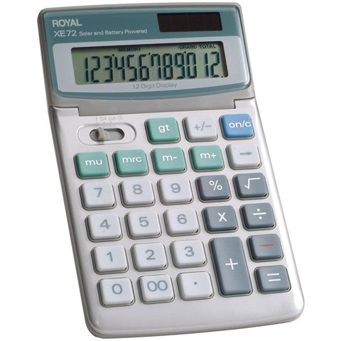 Royal 12-digit Desktop Solar Calculator