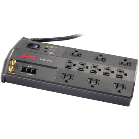 Apc 11-outlet Performance Surgearrest Surge Protector (telephone And Coaxial Protection)