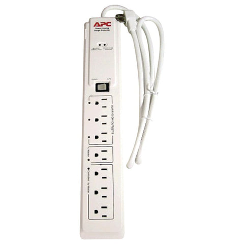 Apc 7-outlet Energy-saving Surge Protector