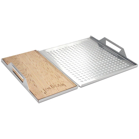 Jim Beam Cedar Plank Grill Topper Set