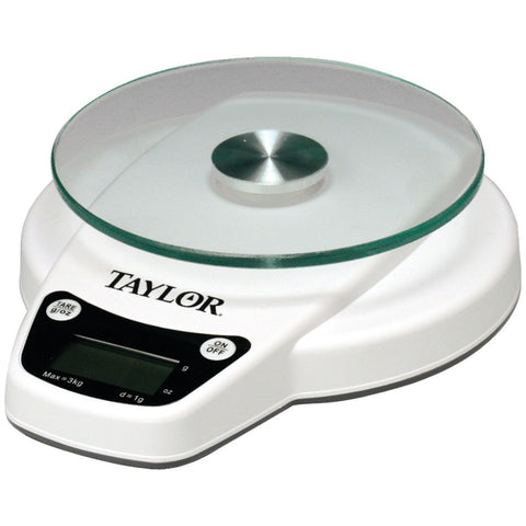 Taylor 6lb Capacity Digital Kitchen Scale