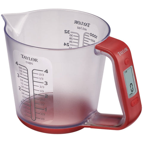 Taylor 6.6lb Capacity Digital Measuring Cup Scale