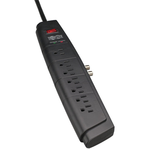 Tripp Lite 7-outlet Home Theater Surge Protector (coaxial Protection)