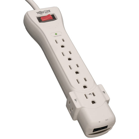 Tripp Lite 7-outlet Surge Protector (telephone & Dsl Protection 6ft Cord)