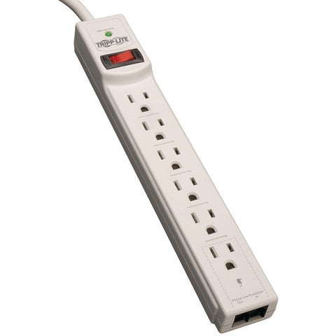 Tripp Lite 6-outlet Surge Protector (8ft Cord)