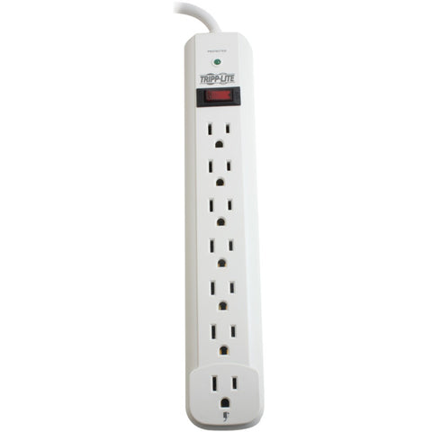 Tripp Lite 7-outlet Surge Protector (25ft Cord; Light Gray)