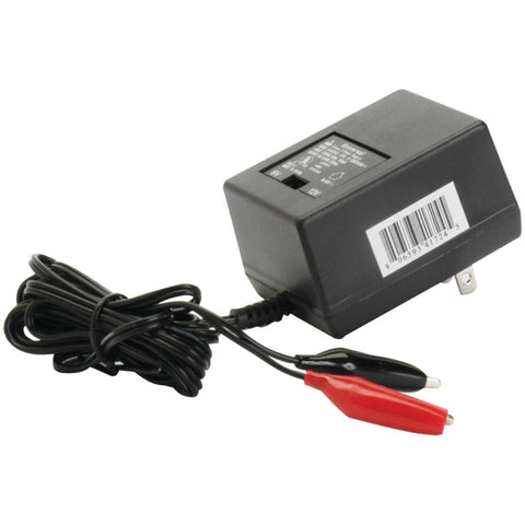 Upg Sealed Lead Acid Battery Charger (6v And 12v Switchable Single-stage With Alligator Clips)