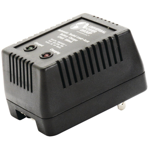 Upg Sealed Lead Acid Battery Charger (12v Dual-stage With Screw Terminals; 500mah)