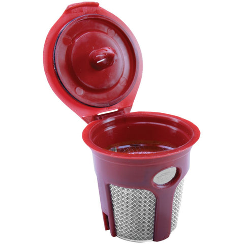 Solofill Chrome Refillable Filter Cup For Keurig