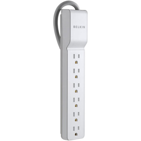 Belkin 6-outlet Home And Office Surge Protector (2.5ft Cord)