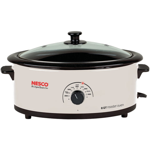 Nesco 6-quart Nonstick Roaster Oven (ivory)