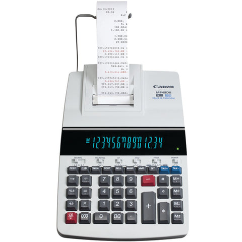 Canon Mp49dii Gb 14-digit Desktop Printing Calculator