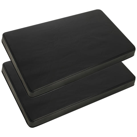 Range Kleen Rectangle Burner Kovers 2 Pk (black)