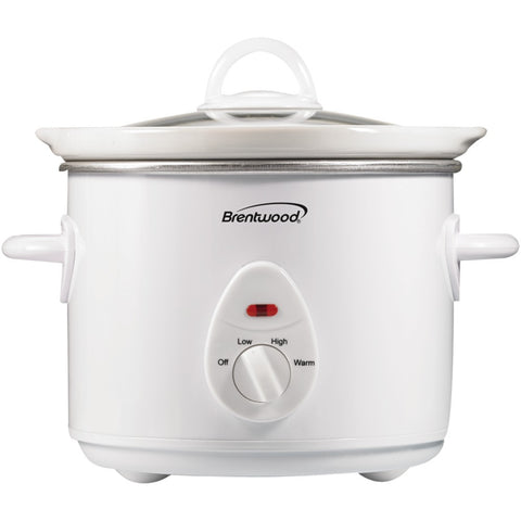 Brentwood 3-quart Slow Cooker (white Body)