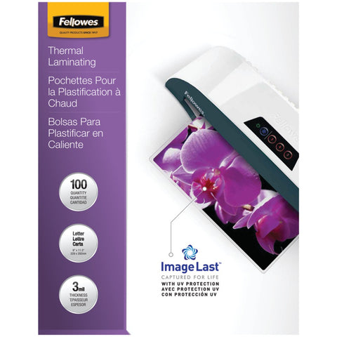 Fellowes Letter Laminating Pouches 100pk (3mil)