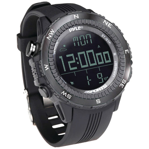 Pyle Digital Multifunction Active Sports Watch (black)