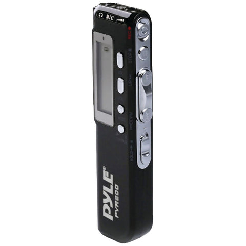 Pyle Digital Voice Recorder With 4gb Built-in Memory