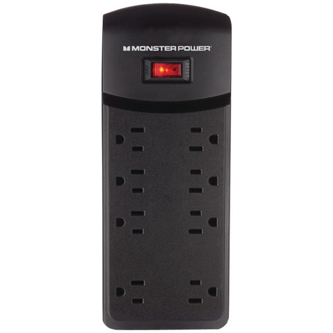 Monster 8-outlet Core Power 800 Usb+av Surge Protector With 2 Usb Ports