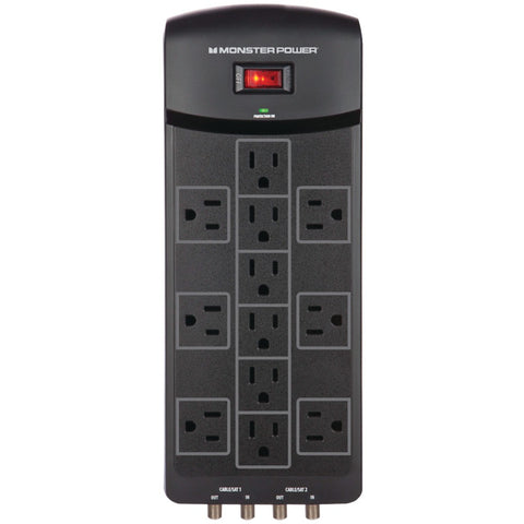 Monster 12-outlet Core Power 1200 Av Surge Protector